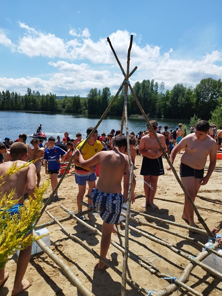 Issoire plage : base nautique 63