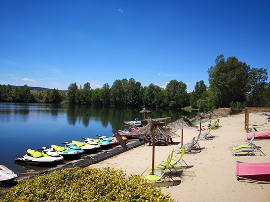 Issoire plage : base nautique 63